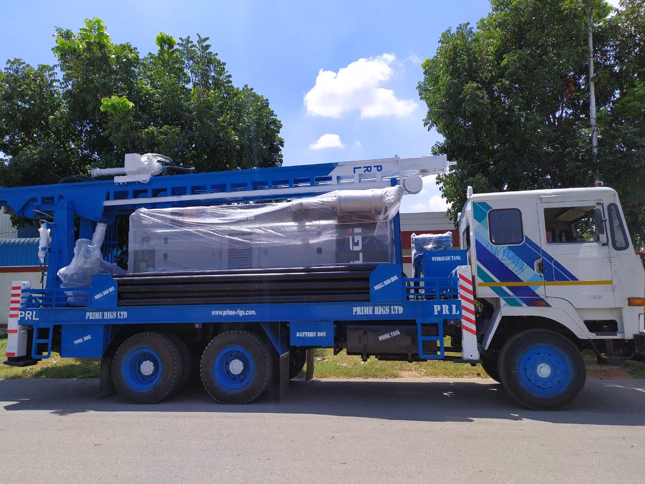350 Truck Mounted water well Drilling Rig